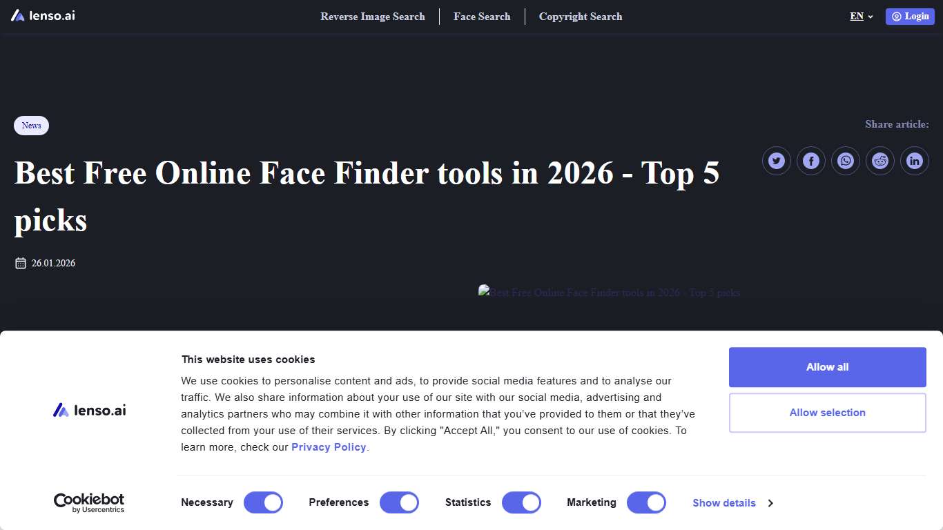 Best Free Online Face Finder tools in 2026 - Top 5 picks